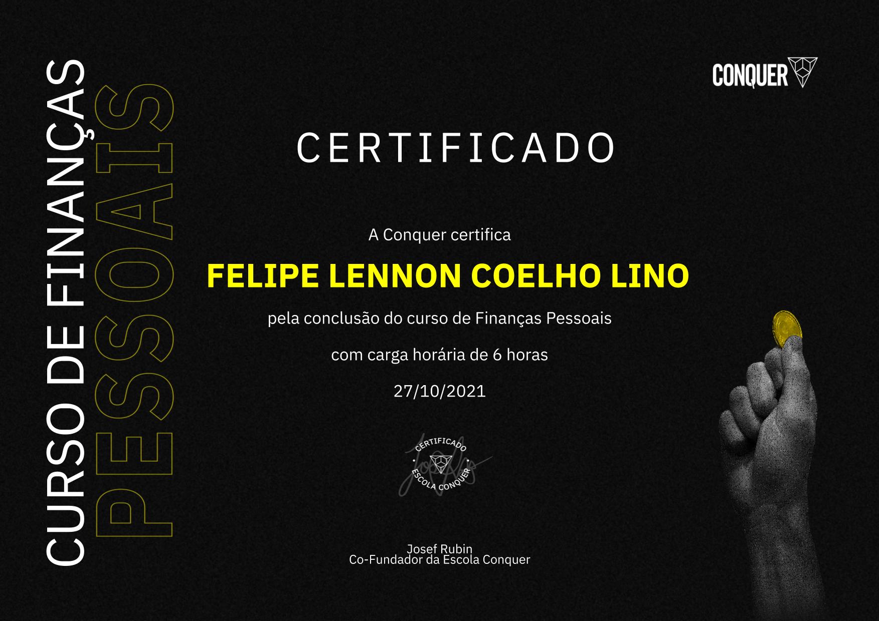 Certificado de Finanças Pessoais